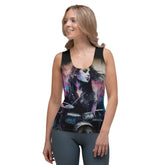She Drums With Power Sublimation Cut & Sew Tank Top - Beyond T-shirts